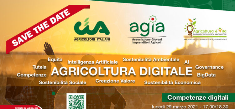 Agricoltura digitale, il terzo evento organizzato da Agia-Cia